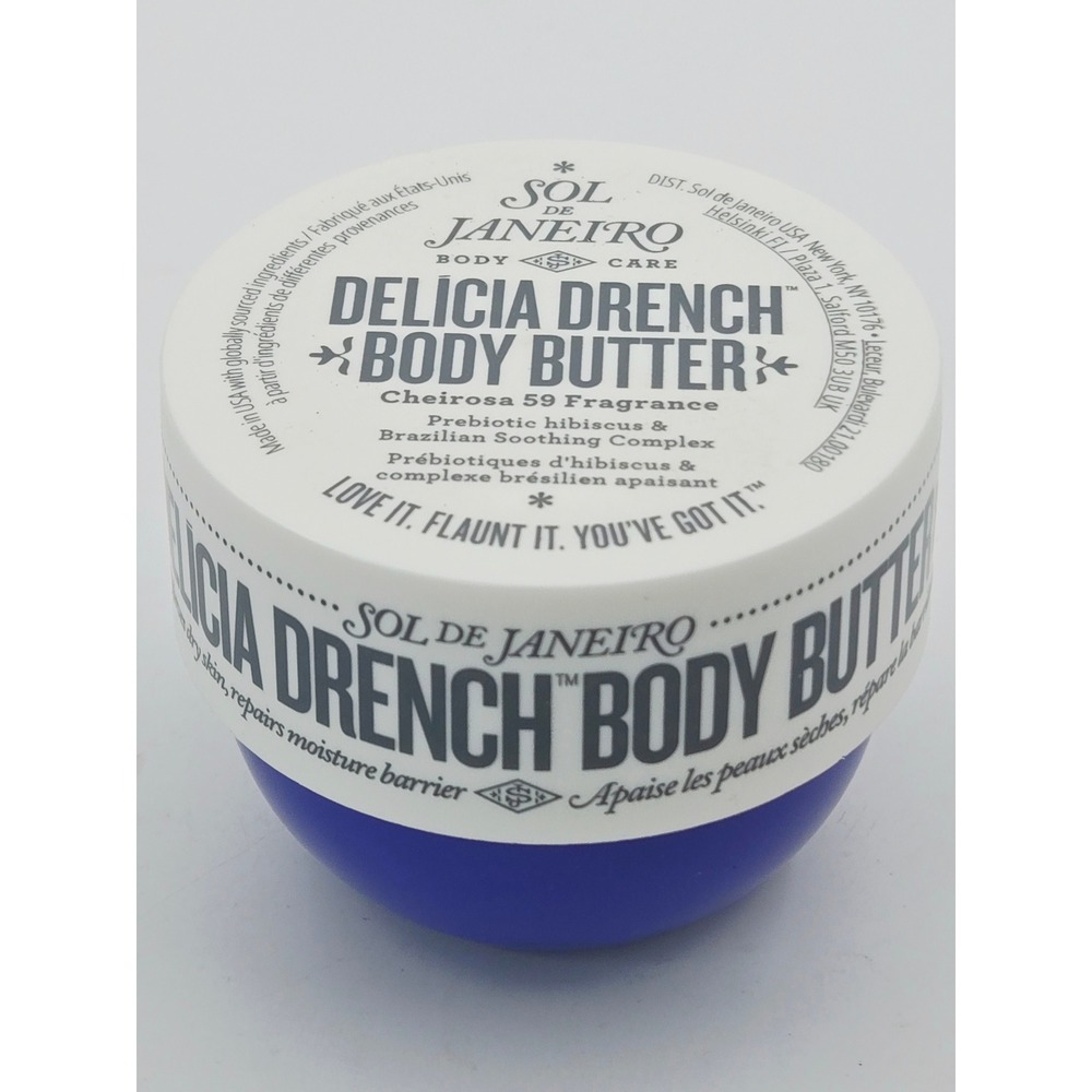 Sol de Janeiro Delicia Drench Body Butter Cheirosa 59 Fragrance 2.5oz 75ml Jar - Picture 1 of 3